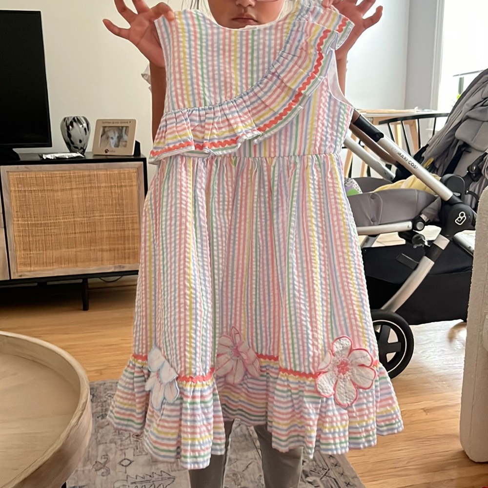 COPY - Bonnie Jean Rainbow Dress
